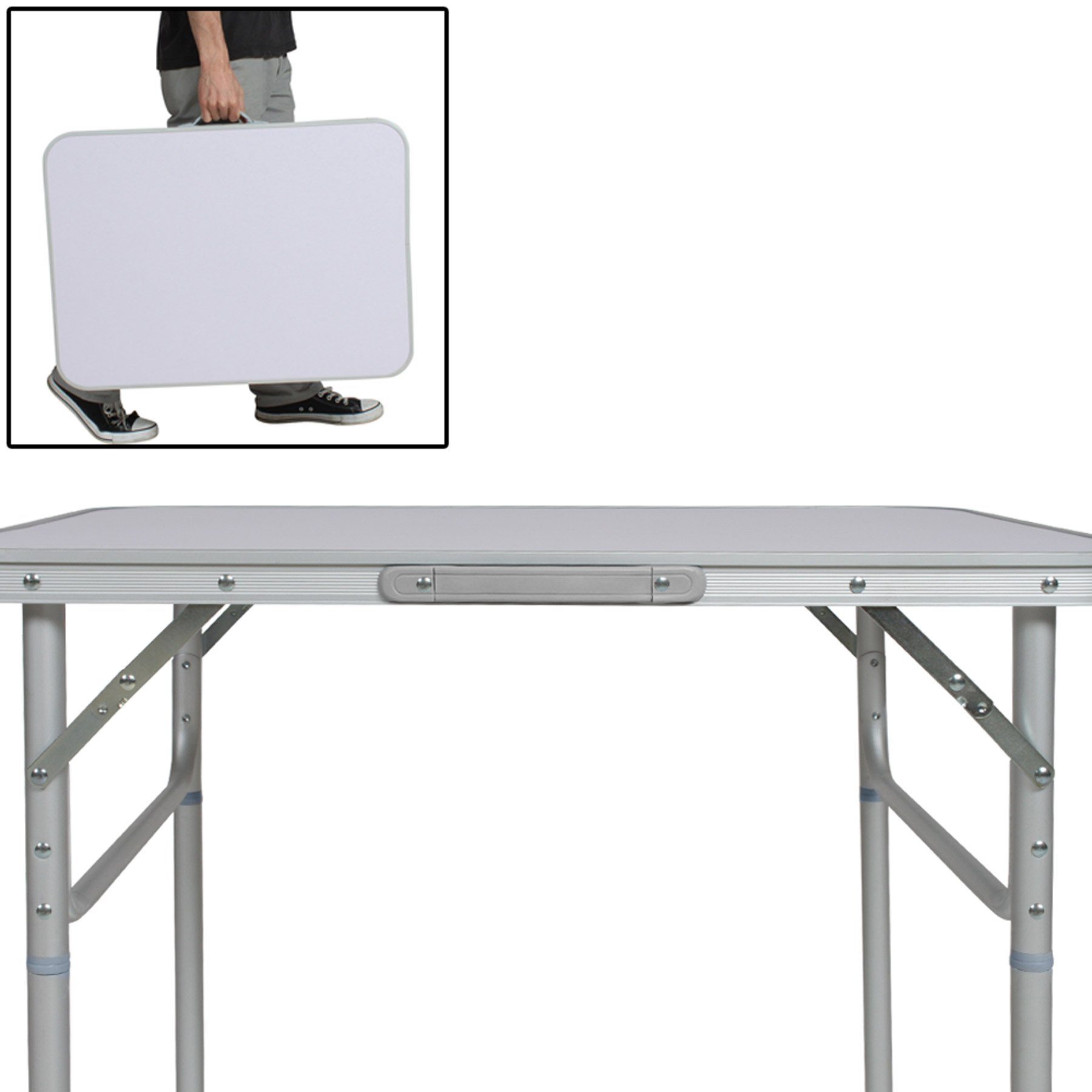 tectake Campingtisch Lothar (1-St., 1 tlg)