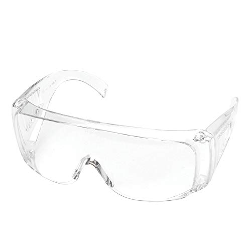 Viwanda extragroße Schutzbrille Sicherheitsbrille Laborbrille auch geeignet als Überbrille zum Schutz Ihrer Augen