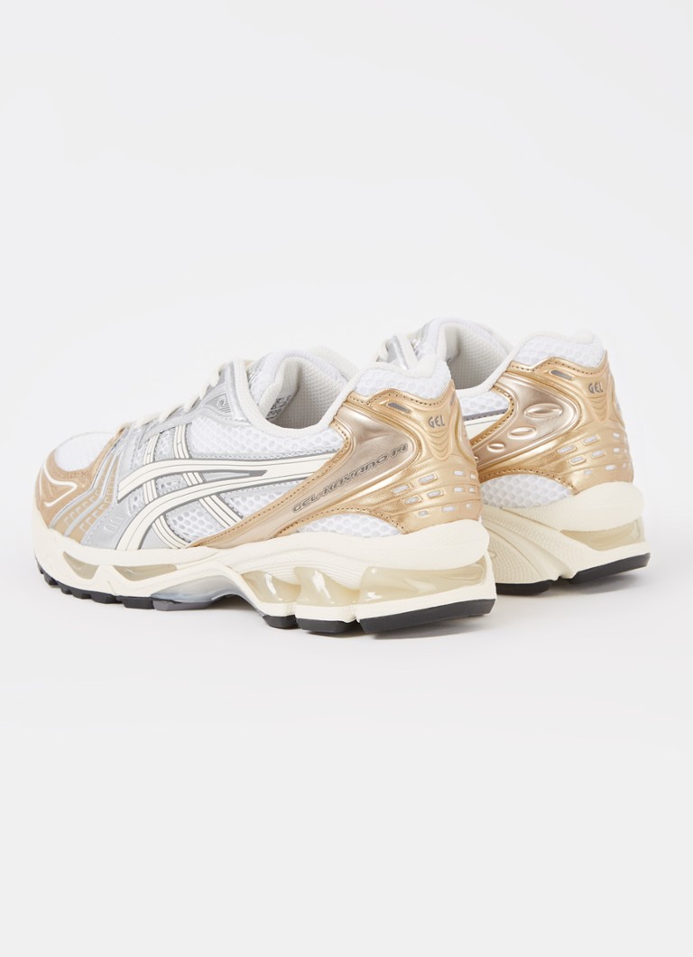 Buty sportowe ASICS Gel-Kayano 14 z siateczką i metalicznym wykończeniem