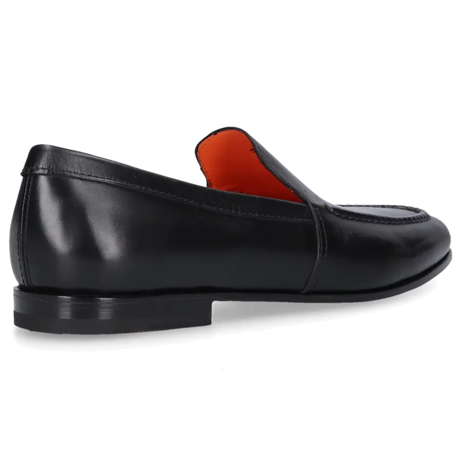 Santoni - Loafer 18000 Kalbsleder - schwarz