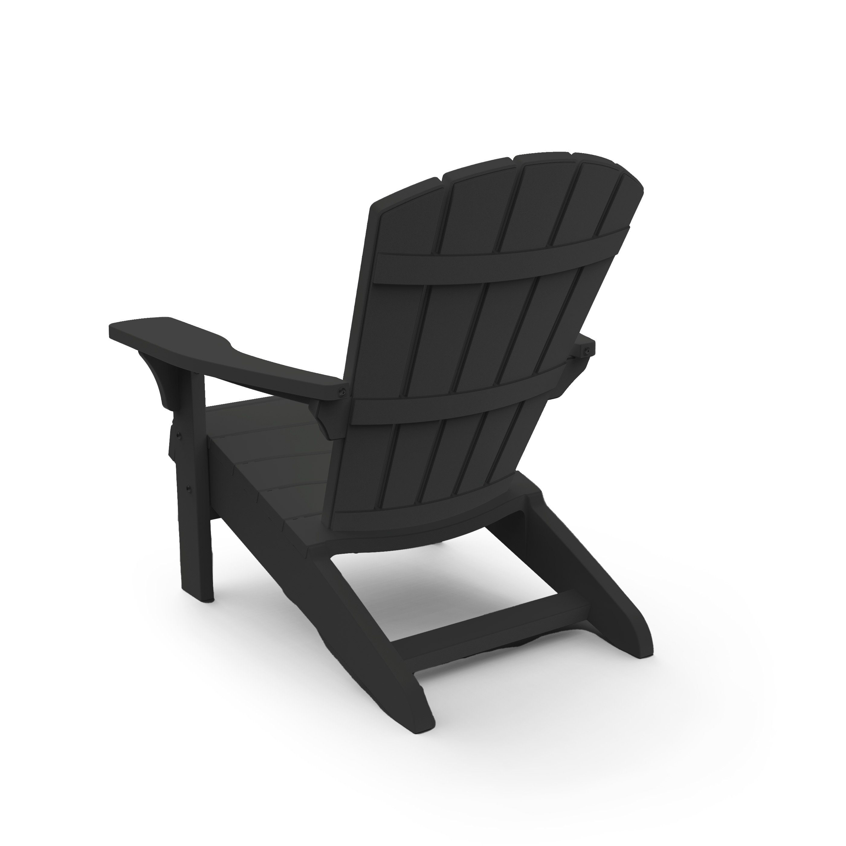 Keter Gartensessel Keter Adirondack Troy Gartensessel, Strandstuh, Loungestuhl, 1x Gartensessel