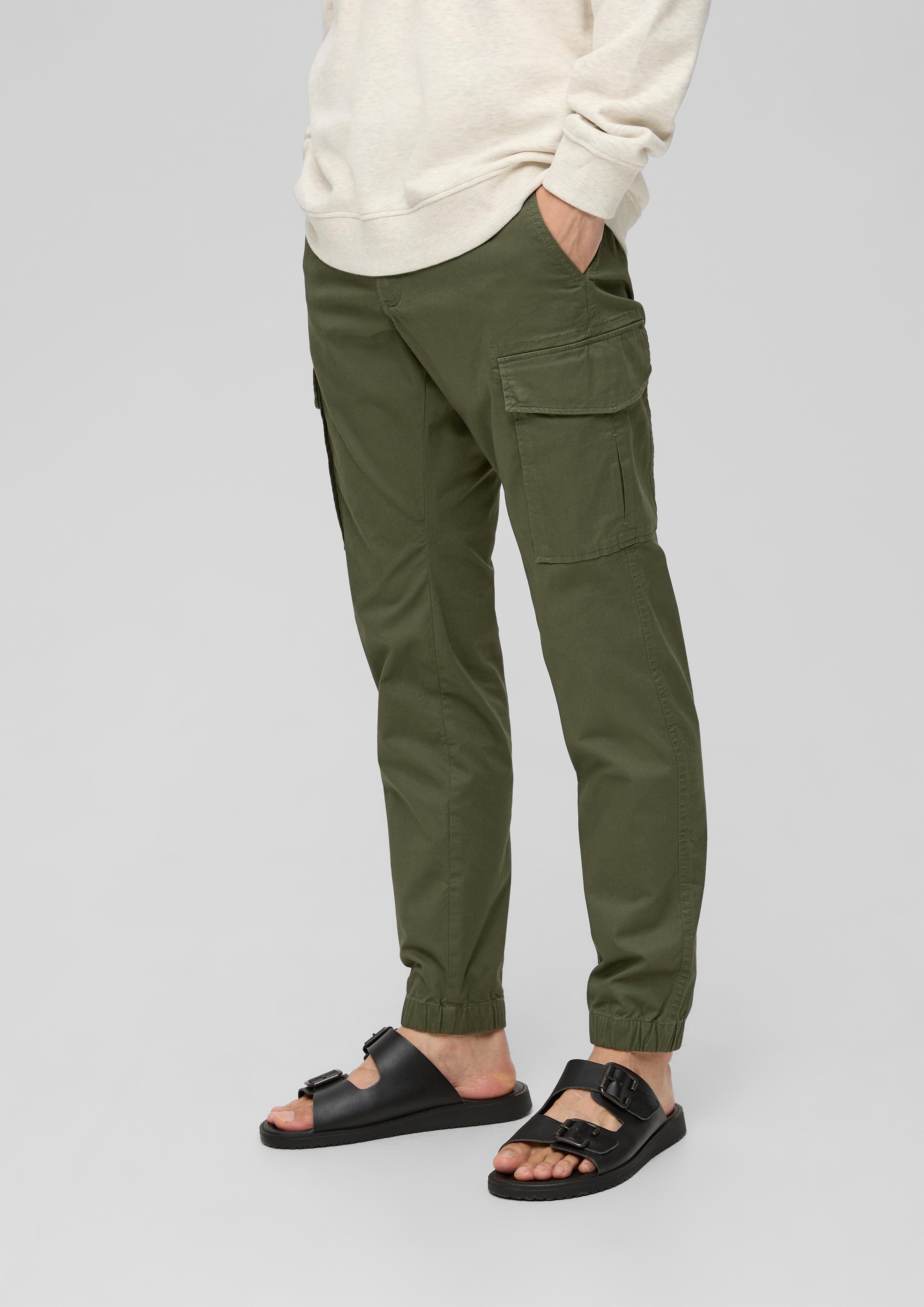 Regular: Cargohose aus Baumwollstretch  2136168-7940