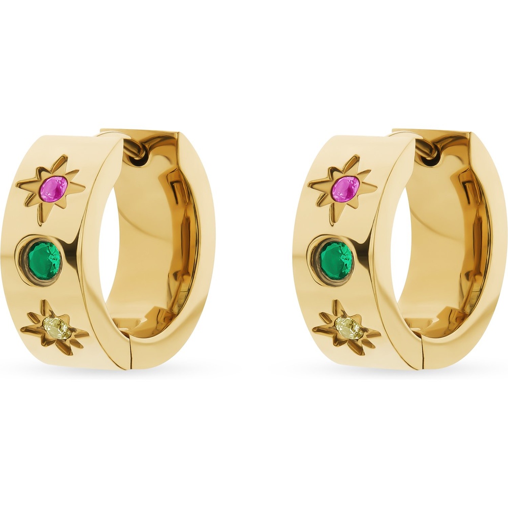 GMK Collection Créoles Acier inoxydable Boucles d'oreilles