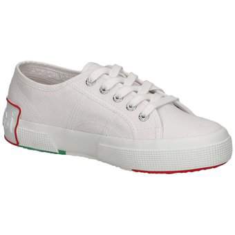 Superga Big Rubber Patch Sneaker in weiß