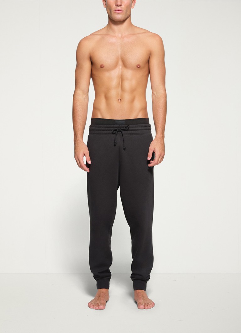 SKIMS Fleece Lounge tapered fit lounge trousers with side pockets