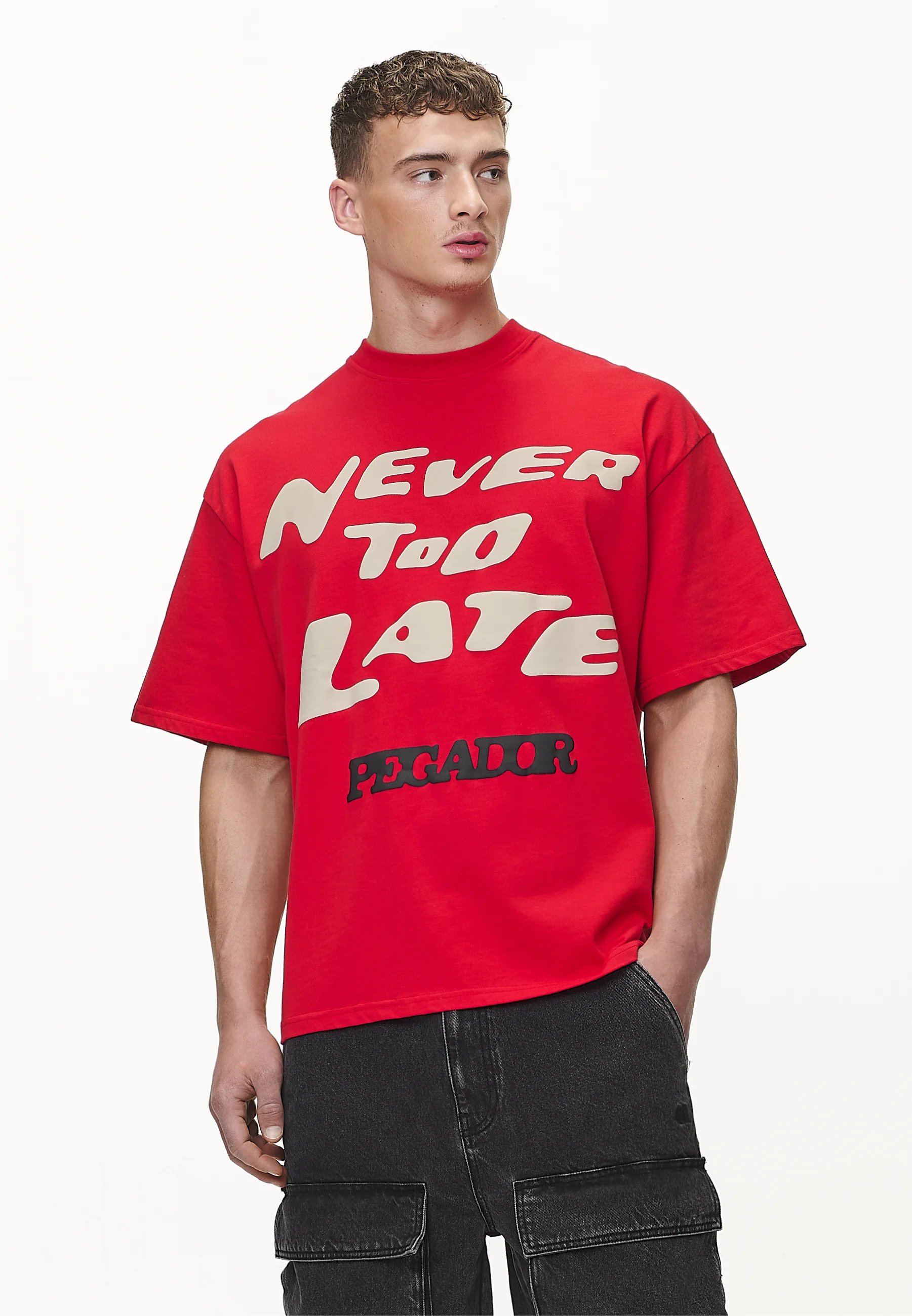 Pegador COREY BOXY TEE - Camiseta con estampado