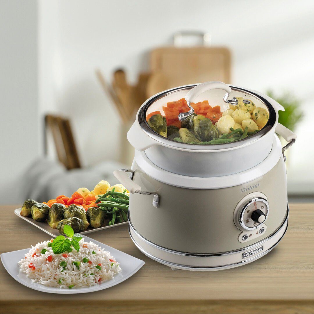 Ariete Multikocher 2904CR, 650 W, 3 l Schüssel