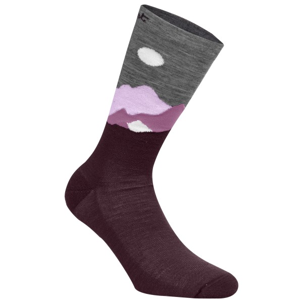 LaMunt - Women's Martha Illustration Sock - Merinosocken