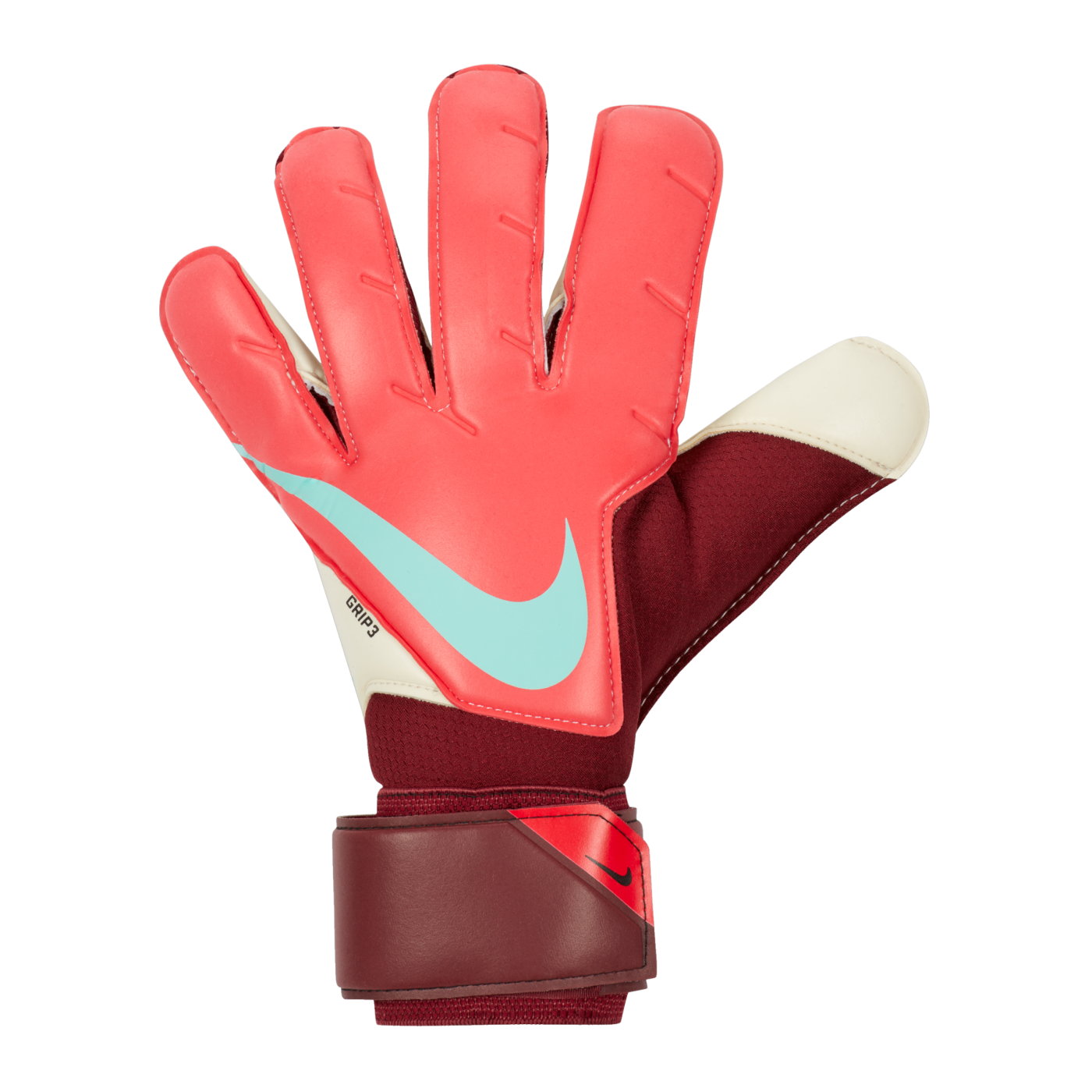 Nike Grip3 Blueprint Torwarthandschuhe Rot Blau F660