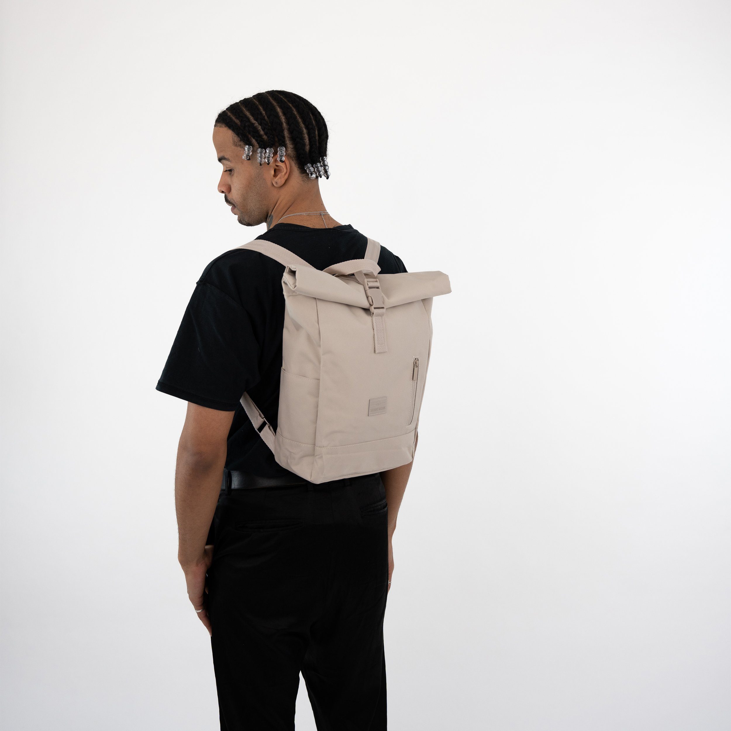 Johnny Urban Cityrucksack Robin Small, Rolltop Damen Herren, Wasserabweisend