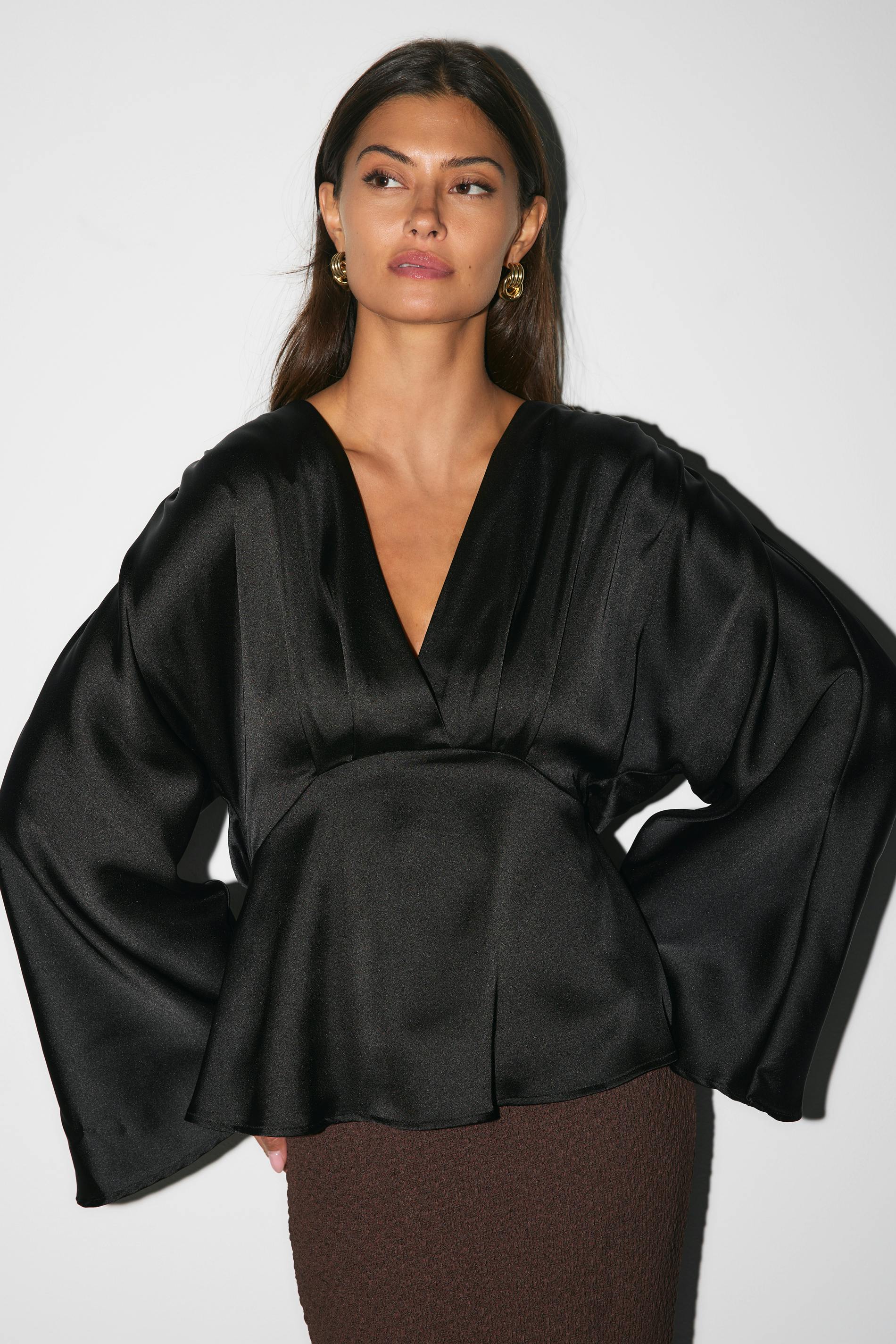 Satin blouse