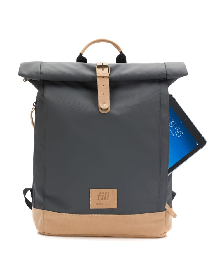 fillikid Wickelrucksack Berlin in Grau günstig kaufen onesize