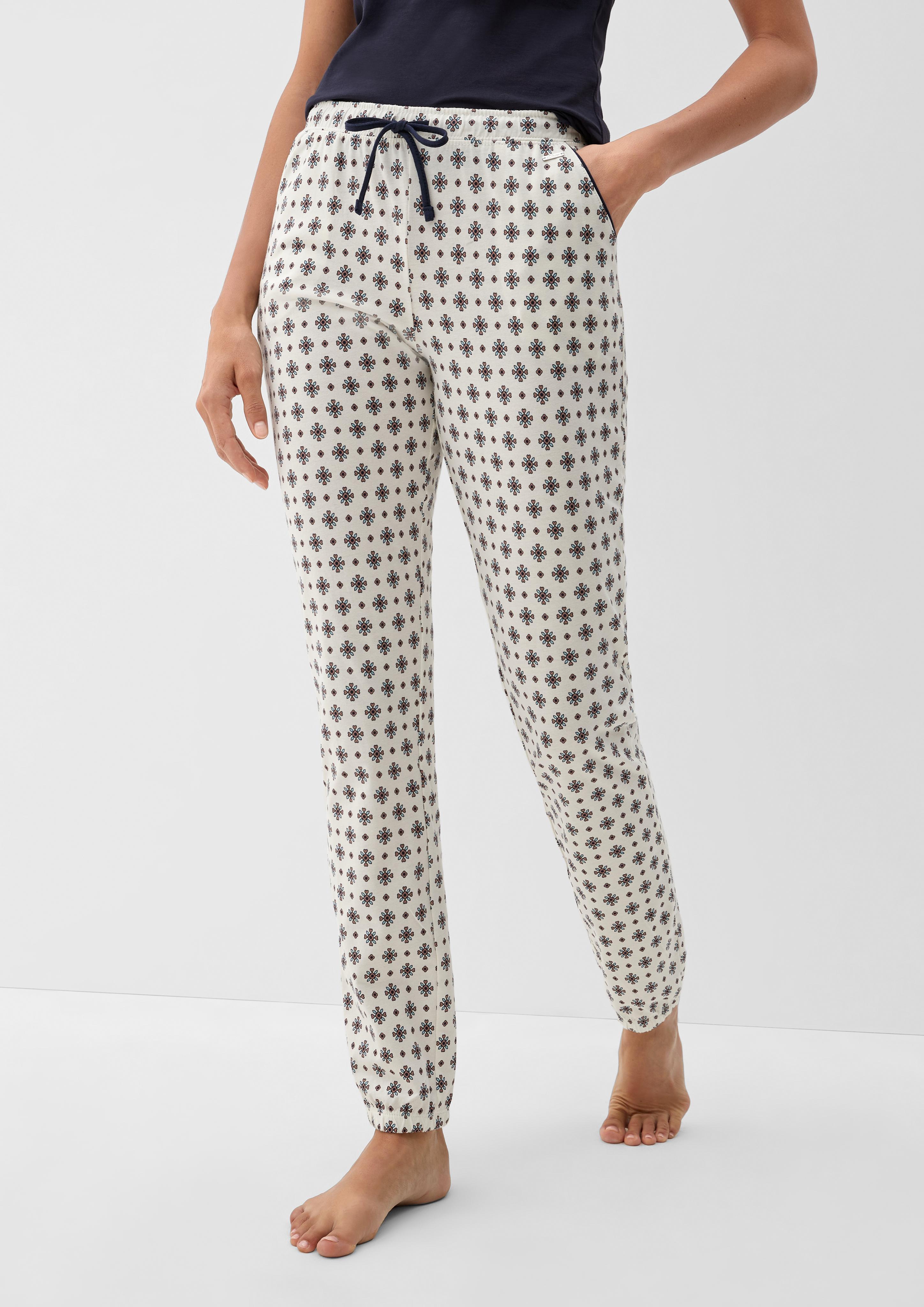 Pyjamahose mit Elastikbund  6007500-8500
