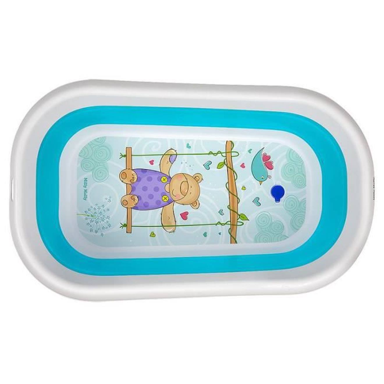 Baignoire pliante Milly Mally Aqua Blue bleu