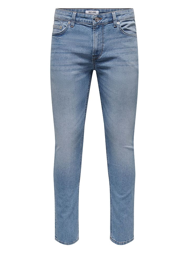 ONLY & SONS Jeans - Slim fit - in Hellblau günstig kaufen