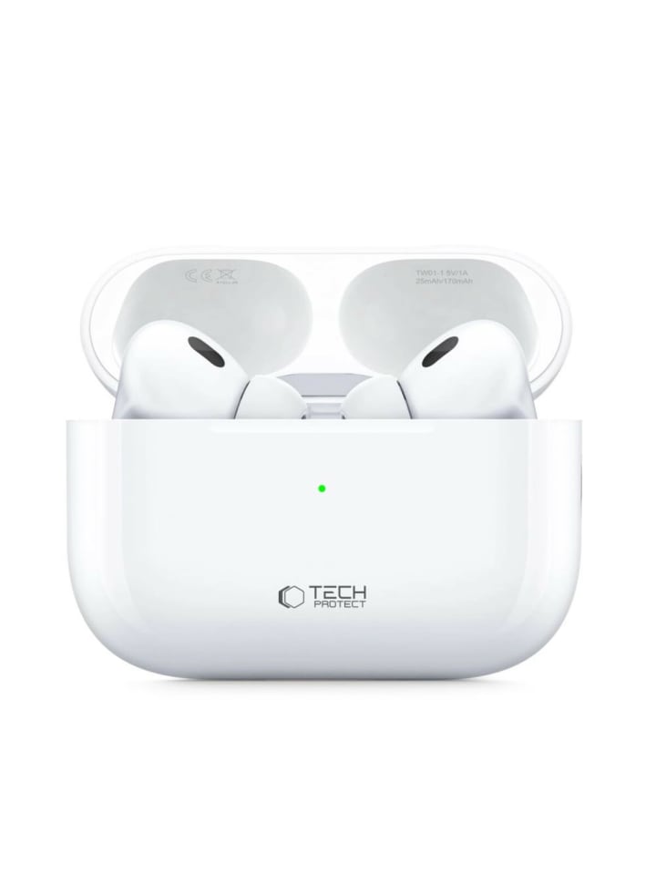 TechProtect Kabellose Kopfhörer in Weiß TWS-Technologie 170 mAh In-Ear Bluetooth in Weiß günstig kaufen onesize