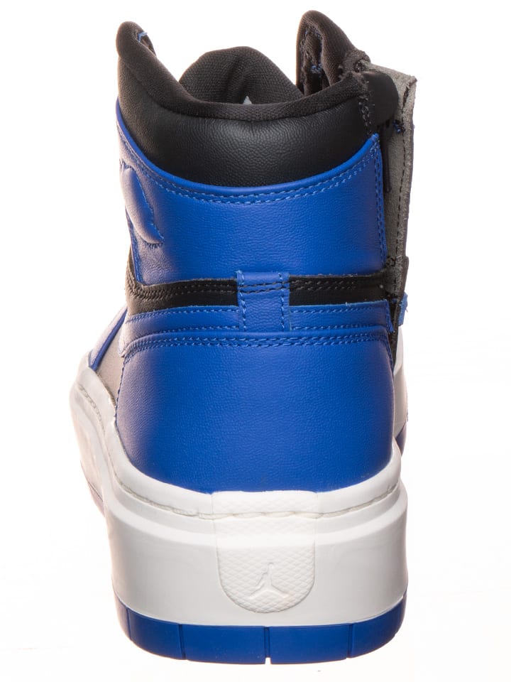 Air Jordan Leder-Sneaker ''1 Elevate High'' in Blau/ Schwarz günstig kaufen