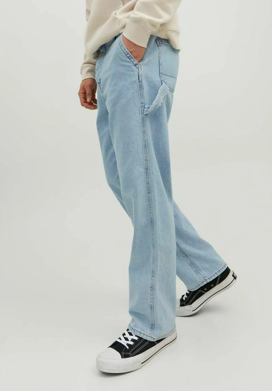 Jack & Jones JJIEDDIE JJUTILITY - Vaqueros holgados