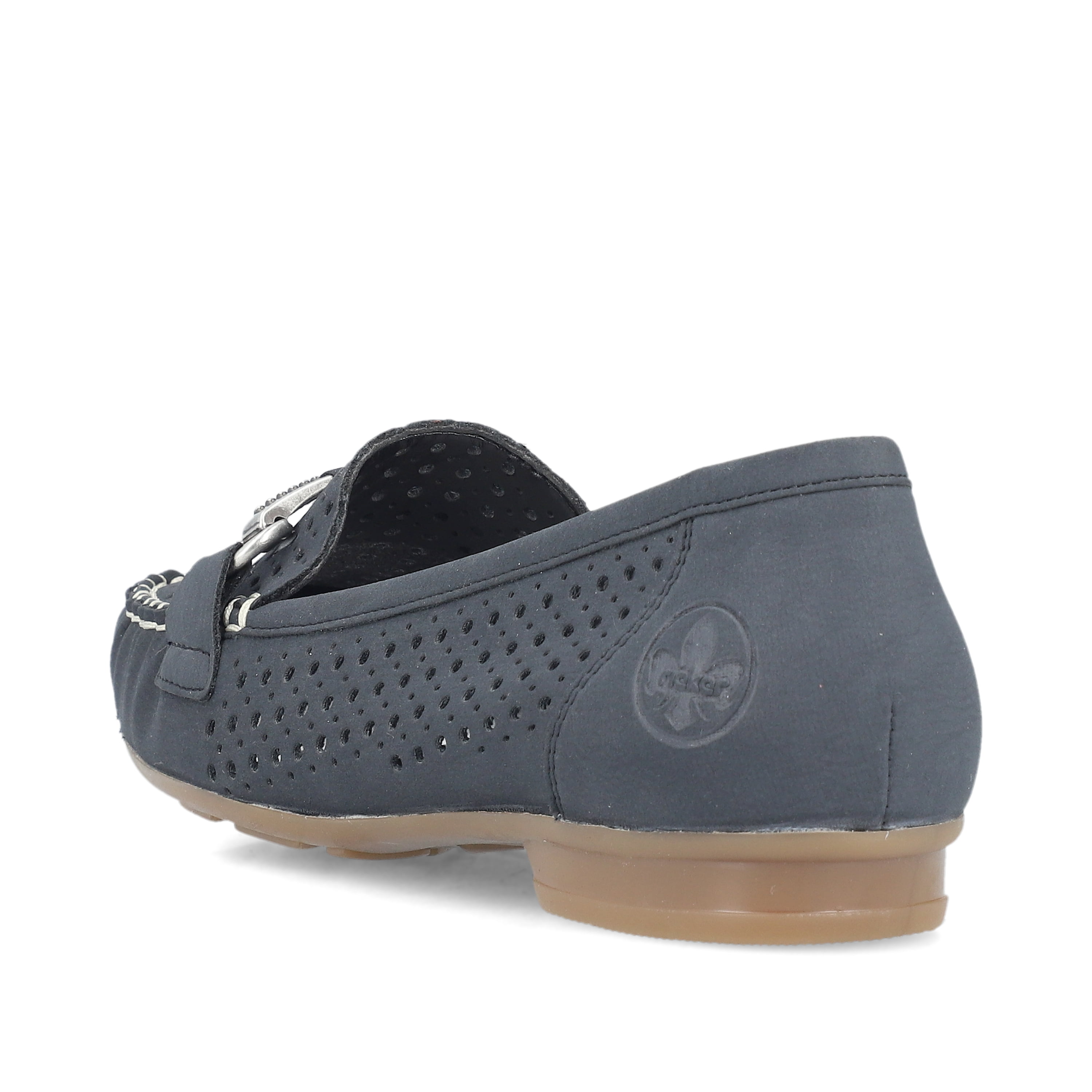 Rieker Damen Loafer marineblau