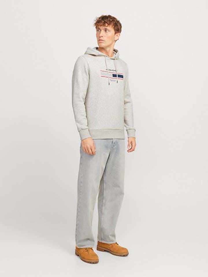 Jack & Jones Hoodie in Grau günstig kaufen
