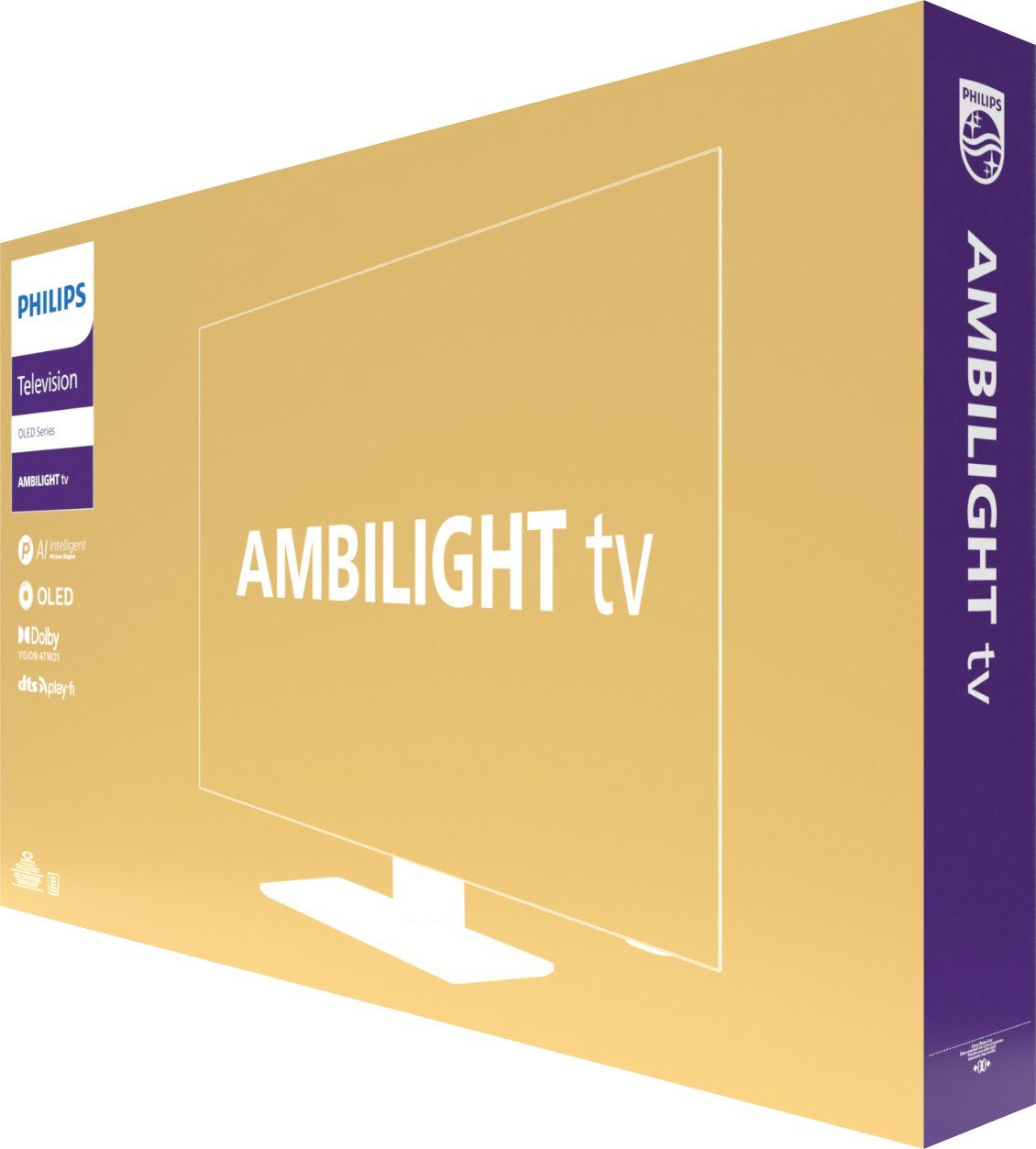 Philips 65OLED708/12 OLED-Fernseher (164 cm/65 Zoll, 4K Ultra HD, Android TV, Google TV, Smart-TV)