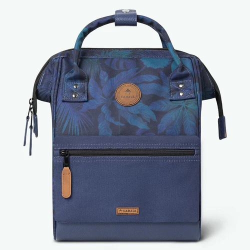 Mont Bourda medium front pocket in navy blue