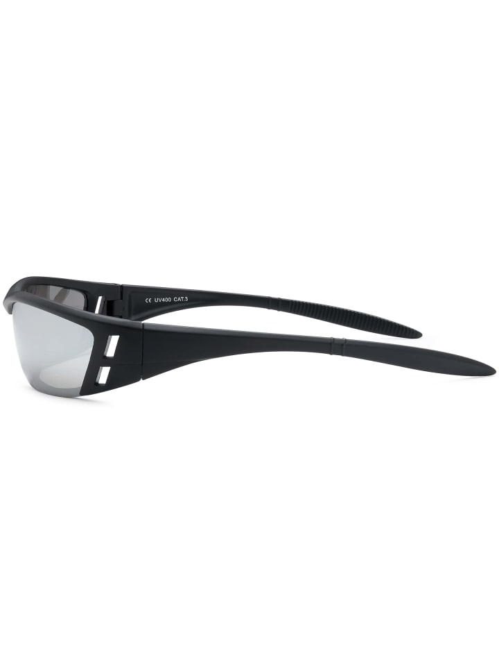BEZLIT Sport Sonnenbrille in Silber Verspiegelt günstig kaufen onesize