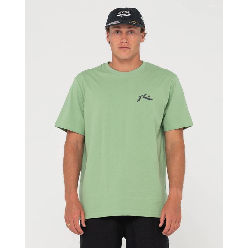 RUSTY ONE HIT COMPETITION SHORT SLEEVE TEE T-Shirt Herren