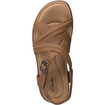 Clarks Brynn Ave Sandale in braun