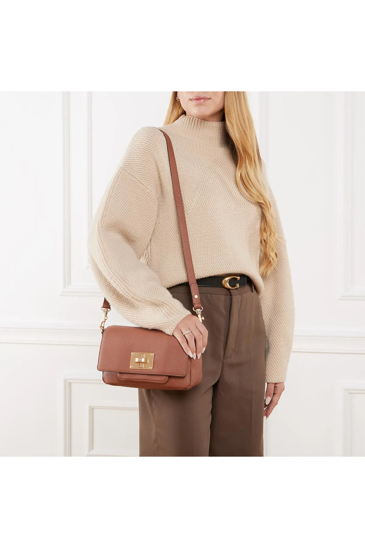 JOOP!  Carino Muna Damen Umhängetasche Braun 4140007172-703