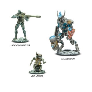 ABC Warriors: Joe Pineapples, Steelhorn & Ro-Jaws (EN)