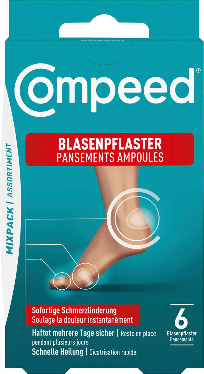 Blasenpflaster Mixpack, 6 St