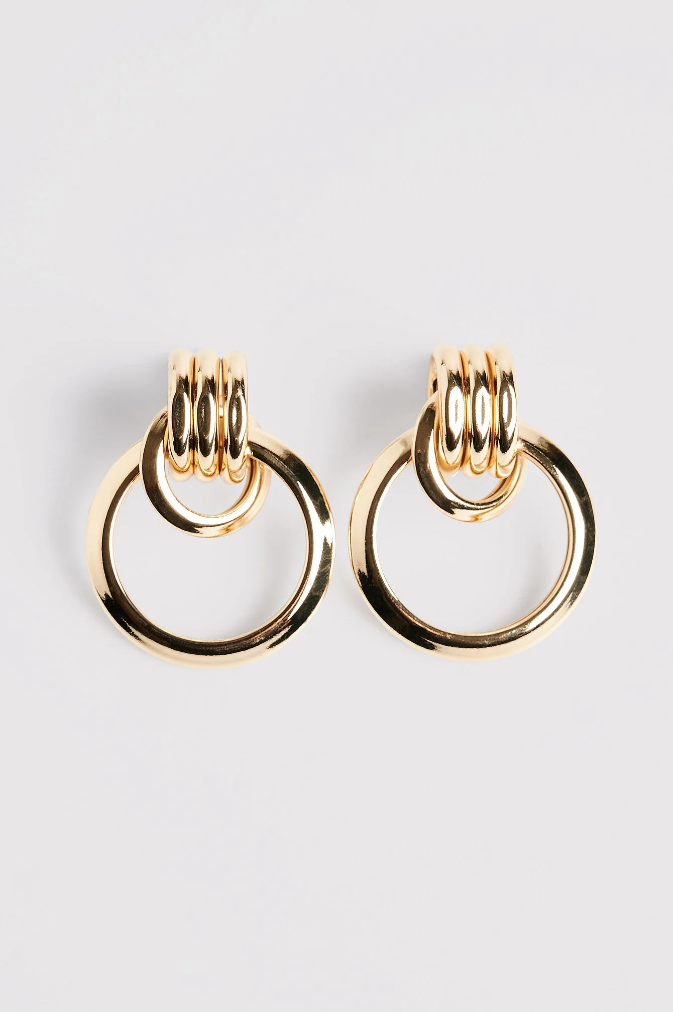 Ohrringe mit mehrlagigen Ringen