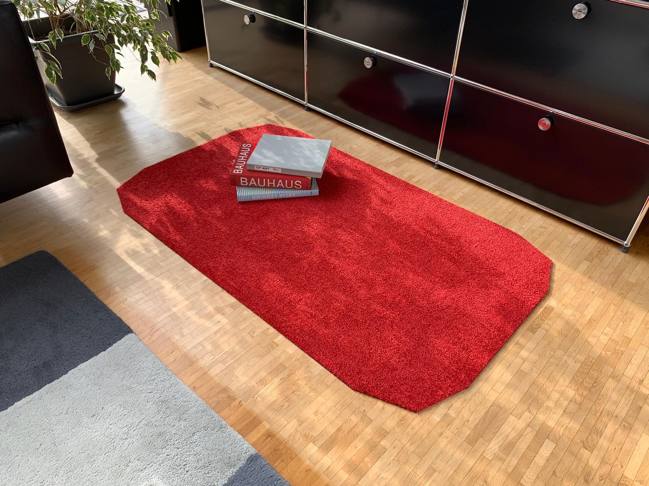 Keilbach Designprodukte Keilbach Schuhabstreifer, 145 x 85 cm, rot