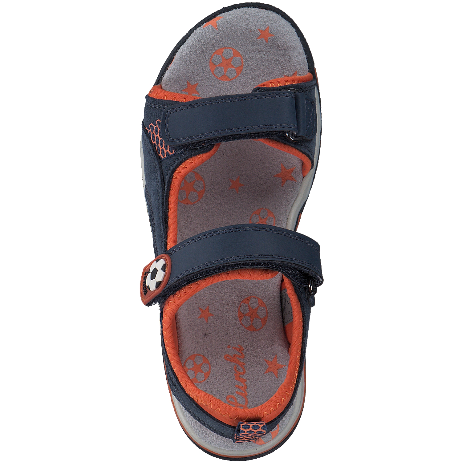 Salamander Bo 00425, Sandaletten, Kinder, blau/orange