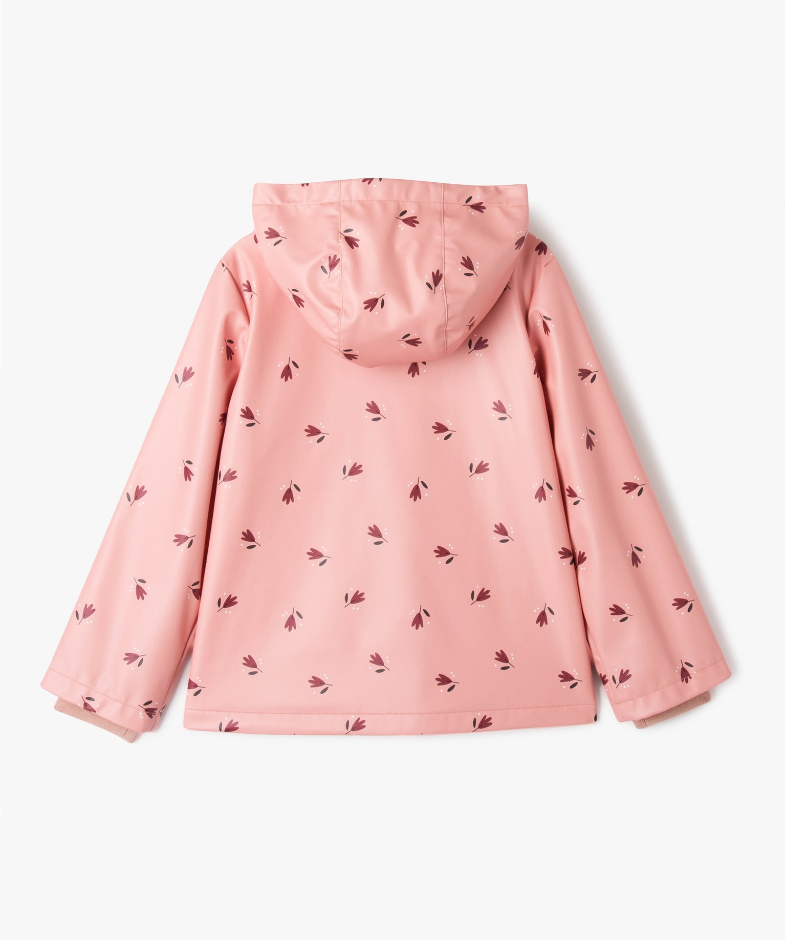 Imperméable à capuche et doublure chaude fille multicolore | GEMO
