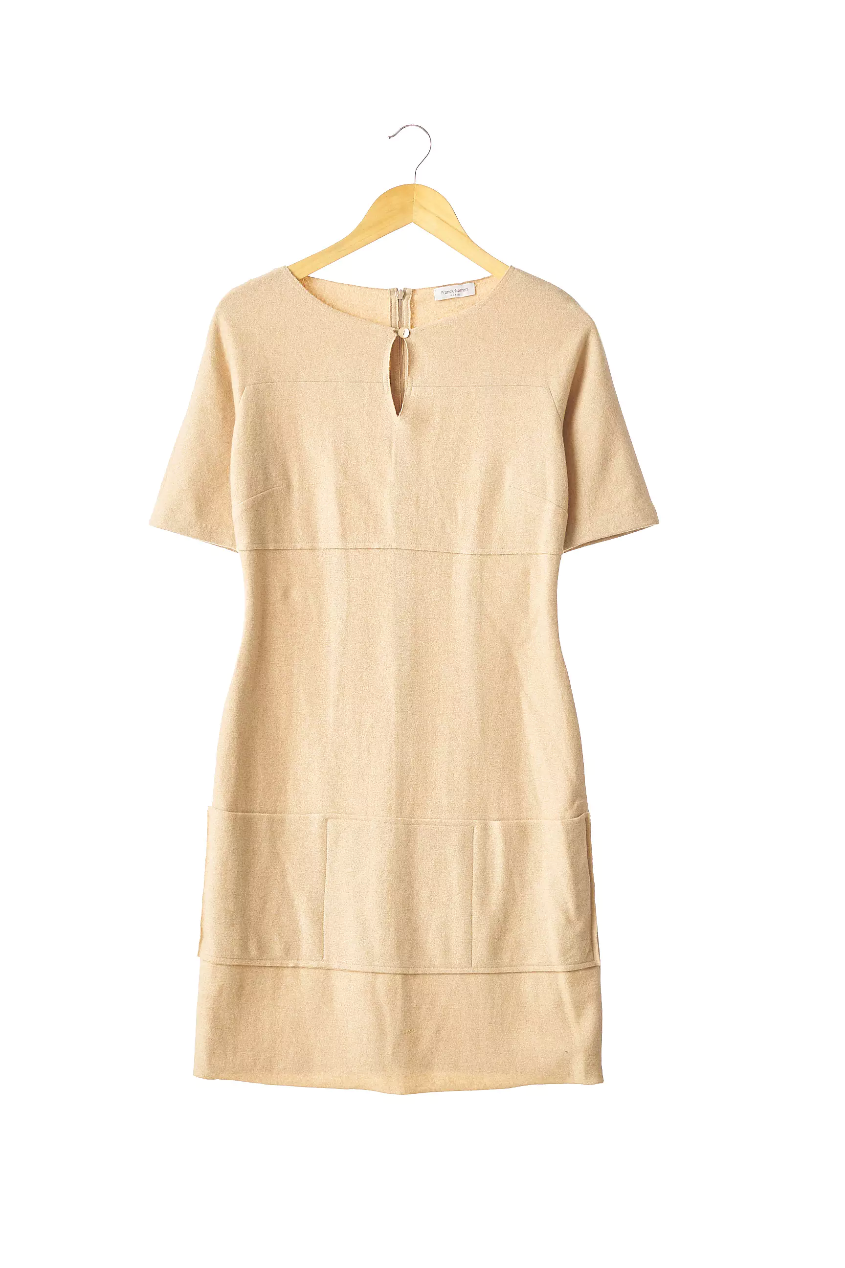 Franck Namani Robes Mi Longues Femme couleur beige