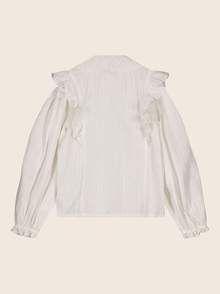 Like Flo Bluse in Weiß günstig kaufen