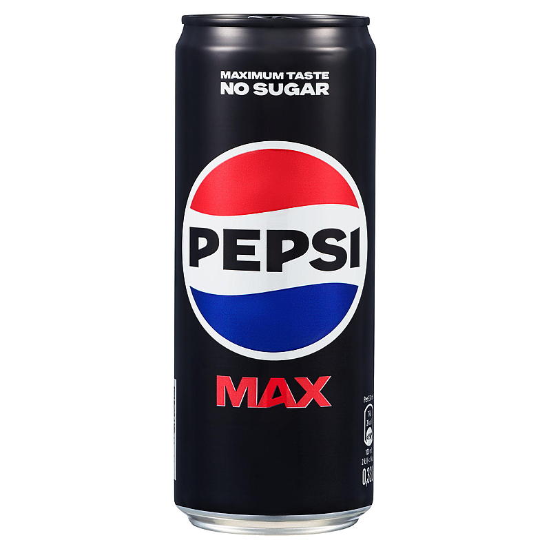 Pepsi Pepsi Max 0,33 l boks sleek