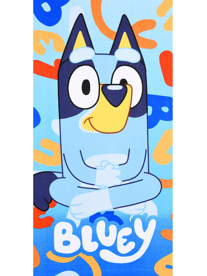 Bluey Strandtuch in Blau günstig kaufen onesize