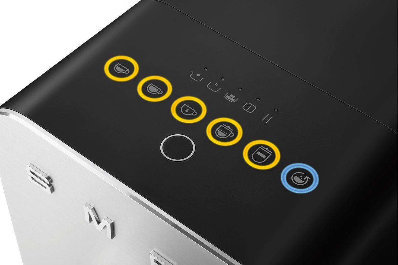 Smeg Kaffeevollautomat BCC13BLMEU, inkl. Milchbehälter
