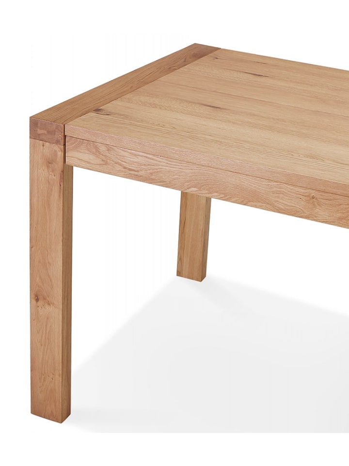 KADIMA DESIGN Ausziehbarer Esstisch aus halbmassiver Eiche | Zeitloses Design günstig kaufen onesize