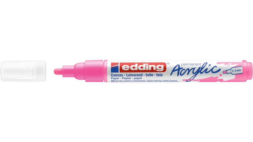 edding Acrylmarker 5100 medium neonpink neonpink