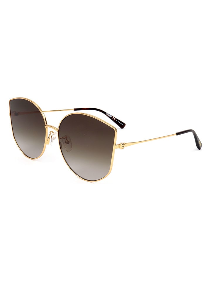 Moschino Damen-Sonnenbrille in Braun/ Gold günstig kaufen 64