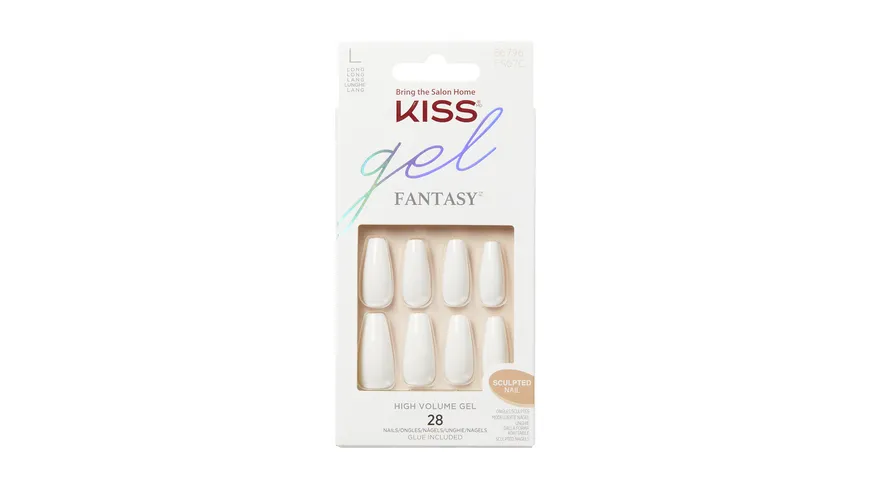 KISS Gel Fantasy Nails - True Color