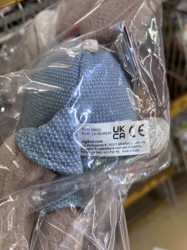 Sigikid Kuscheltier Latzhosen Hase, blau Sweety Plüschtier in blau günstig kaufen onesize