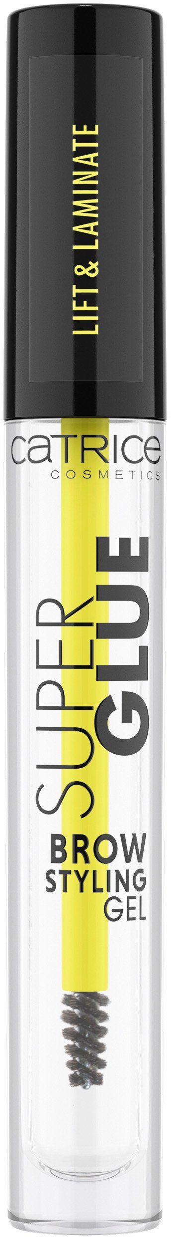 Catrice Augenbrauen-Gel Super Glue Brow Styling Gel, 3-tlg., Augen-Make-Up, Brow Gel für ultrastarken Halt