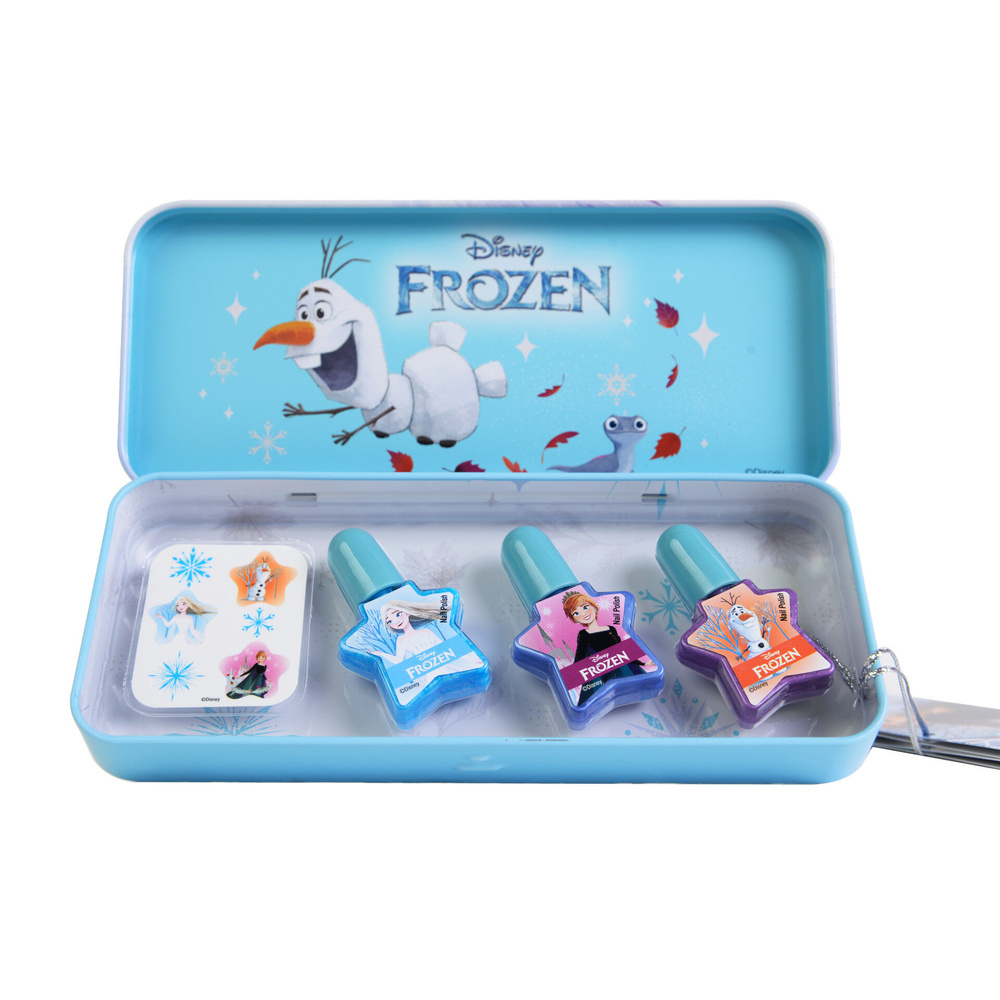 Disney Frozen Adventure Nail Polish Tin Coffret de maquillage