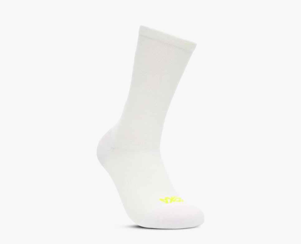 Clifton Crew Run Sock White