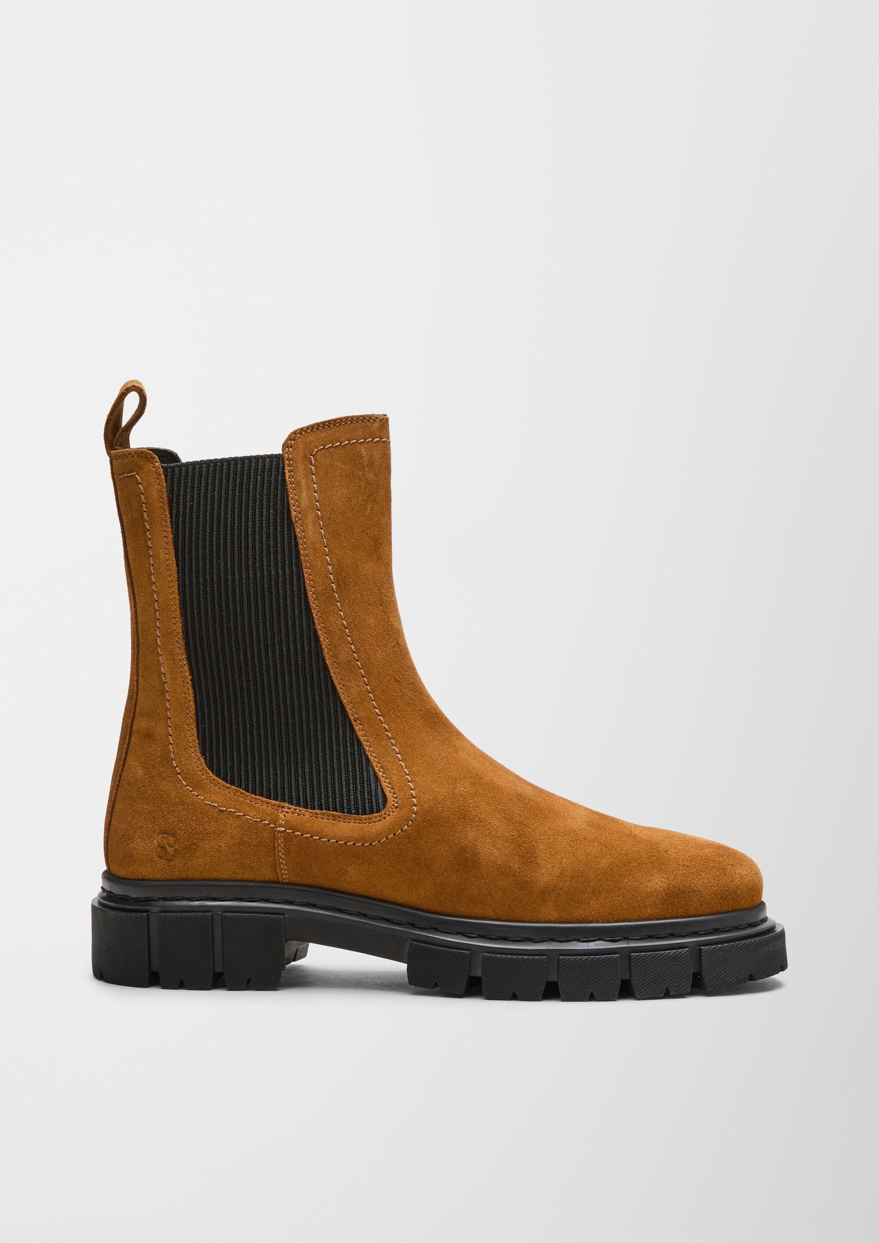 Stiefel aus Veloursleder  6006576-305